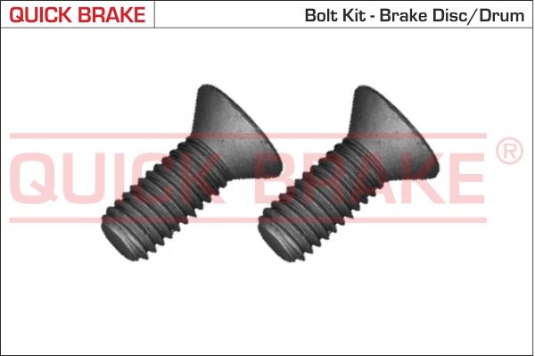 Quick Brake Remschijfschroef 11676K