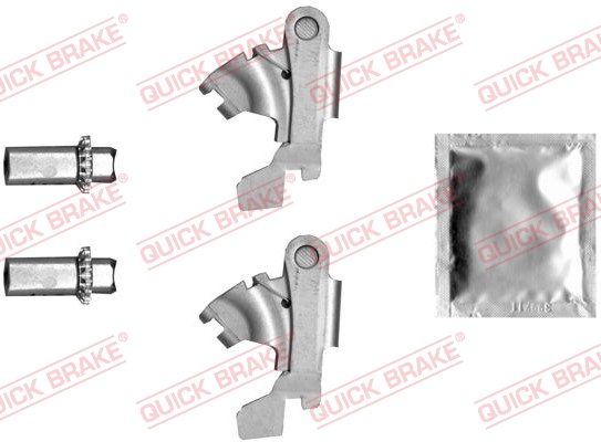 Quick Brake Remschoen ankerrol reparatieset 120 53 008