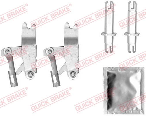 Quick Brake Remschoen ankerrol reparatieset 120 53 009