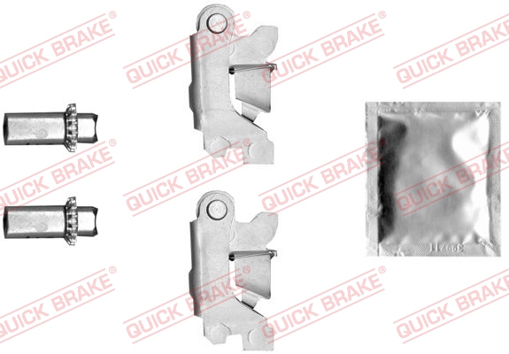 Quick Brake Remschoen ankerrol reparatieset 120 53 011