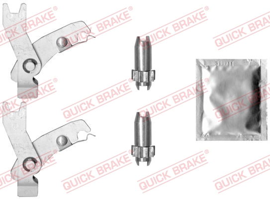 Quick Brake Remschoen ankerrol reparatieset 120 53 027