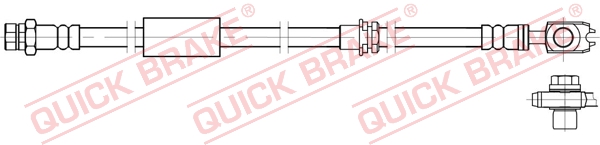 Quick Brake Remslang 58.833X