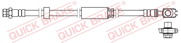 Quick Brake Remslang 58.871X