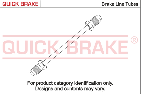 Quick Brake Remleiding CU-0480A-A