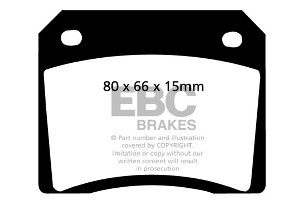 EBC Brakes Remblokset DP4101R