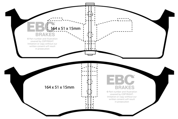 EBC Brakes Remblokset DP1065