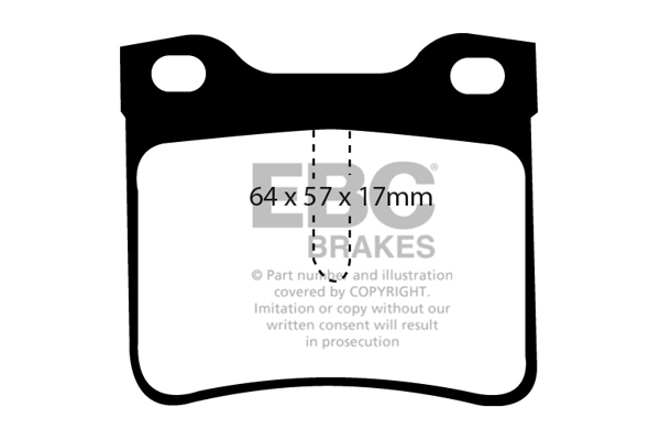 EBC Brakes Remblokset DP1081