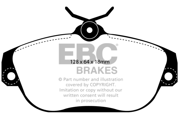 EBC Brakes Remblokset DP1095