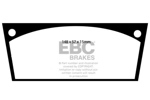 EBC Brakes Remblokset DP113
