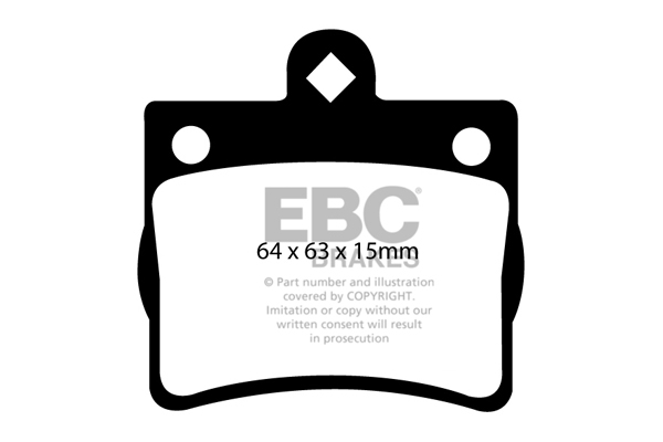 EBC Brakes Remblokset DP1135