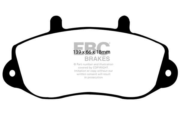 EBC Brakes Remblokset DP1182