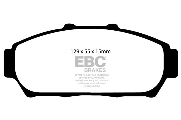 EBC Brakes Remblokset DP1206