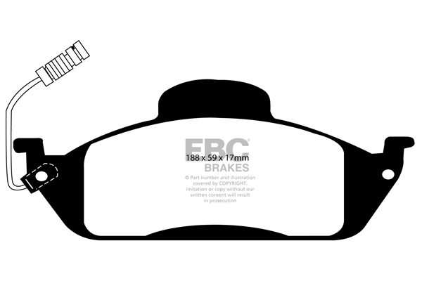 EBC Brakes Remblokset DP61232