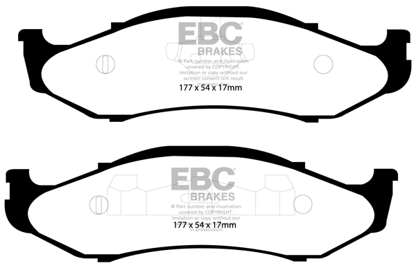 EBC Brakes Remblokset DP41255R