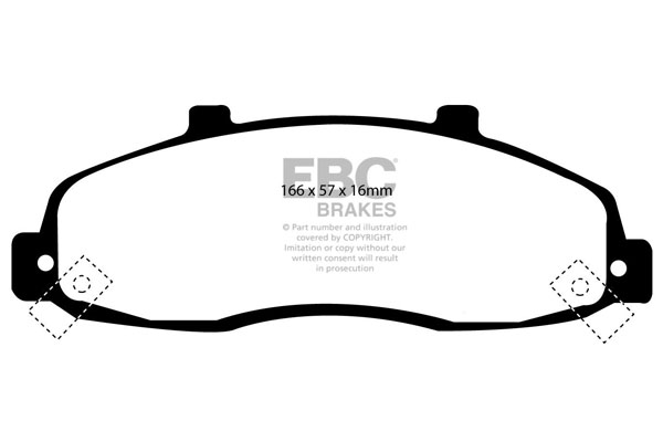 EBC Brakes Remblokset DP61259