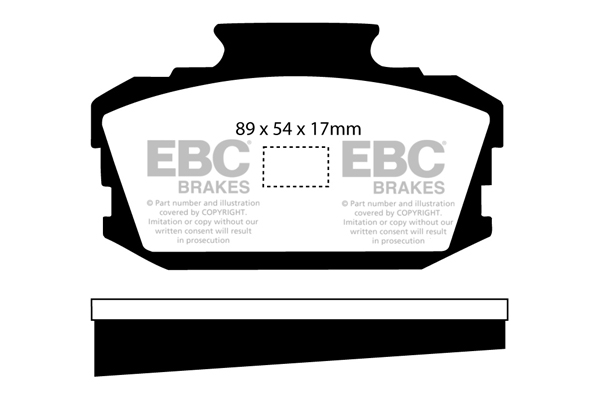 EBC Brakes Remblokset DP129