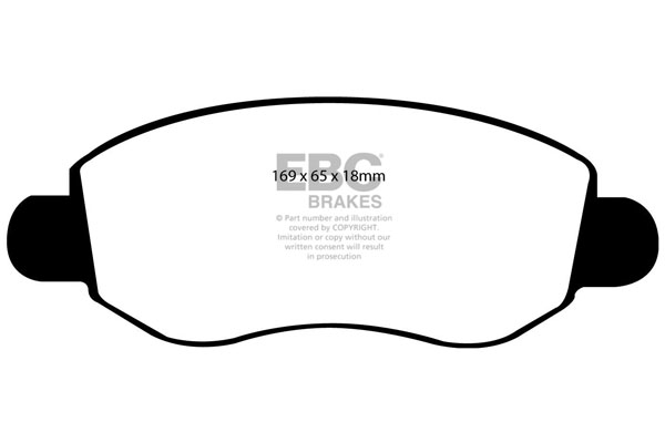 EBC Brakes Remblokset DP1297