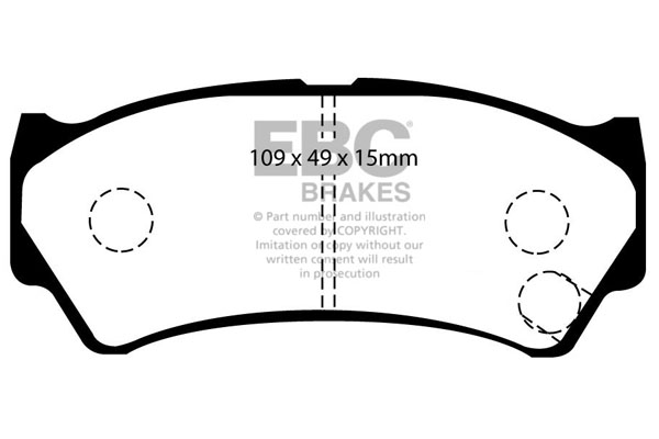 EBC Brakes Remblokset DP1299