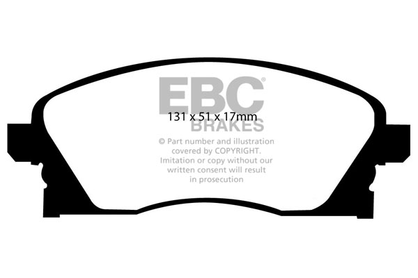 EBC Brakes Remblokset DP1341