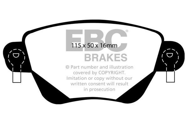 EBC Brakes Remblokset DP1350