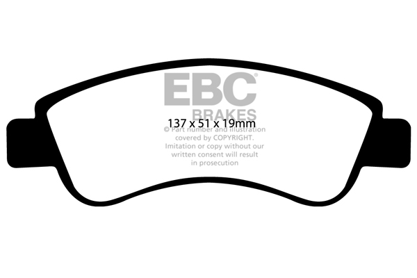 EBC Brakes Remblokset DP41374R