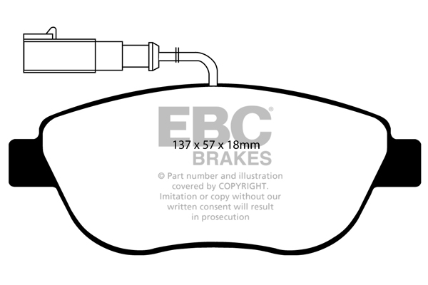 EBC Brakes Remblokset DP21383