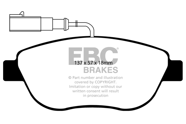 EBC Brakes Remblokset DP21383/2