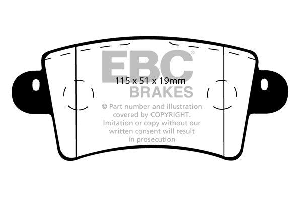 EBC Brakes Remblokset DP1385