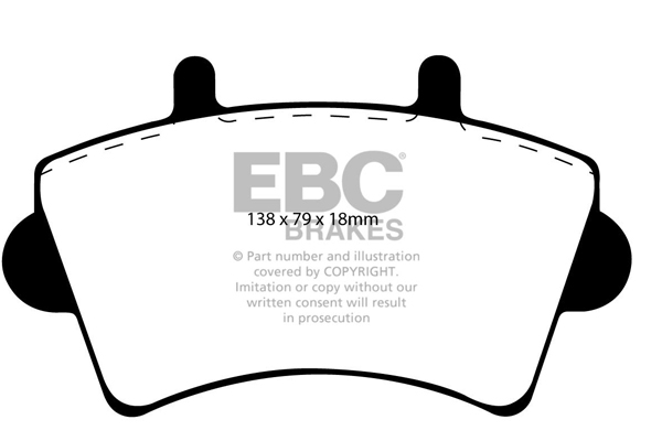 EBC Brakes Remblokset DP1386