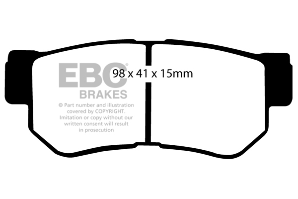 EBC Brakes Remblokset DP21392