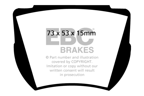 EBC Brakes Remblokset DP4141R