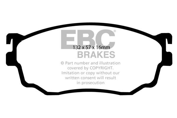 EBC Brakes Remblokset DP1411