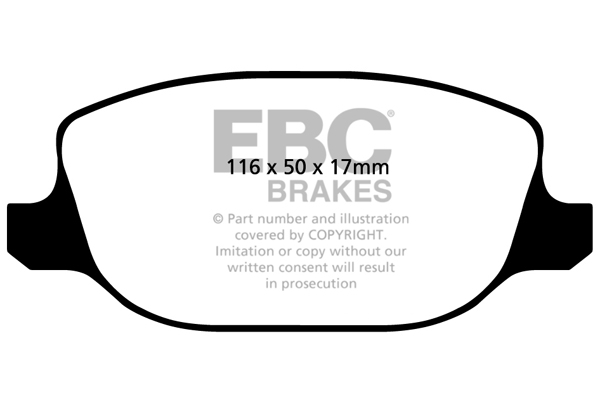 EBC Brakes Remblokset DP31425C