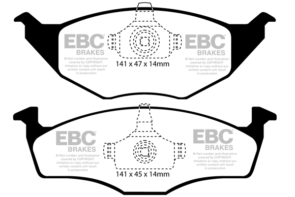 EBC Brakes Remblokset DP1433