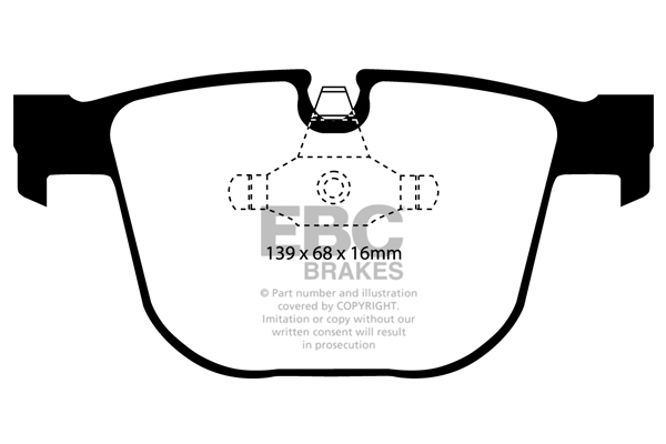 EBC Brakes Remblokset DP41451R