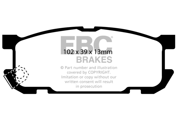 EBC Brakes Remblokset DP1453