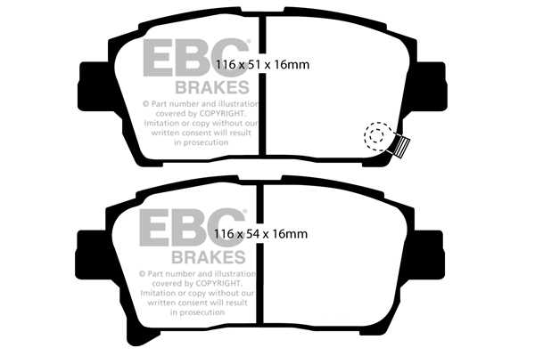 EBC Brakes Remblokset DP21459