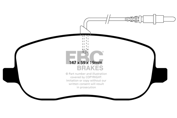 EBC Brakes Remblokset DP21466