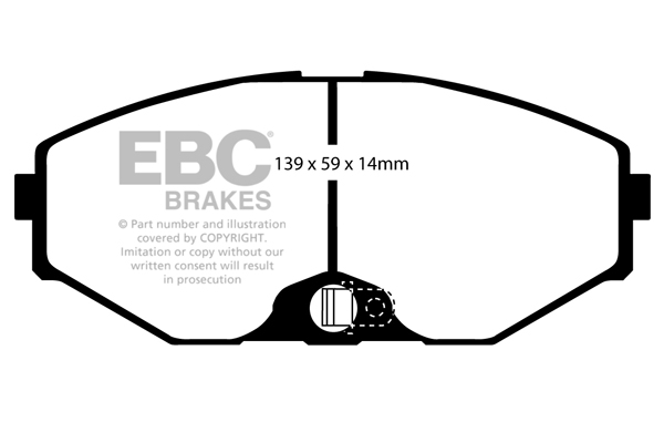 EBC Brakes Remblokset DP31471C