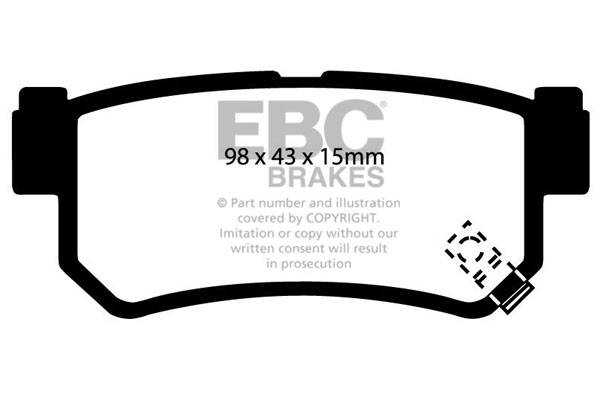 EBC Brakes Remblokset DP1477