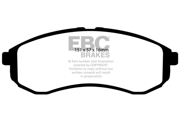 EBC Brakes Remblokset DP61481