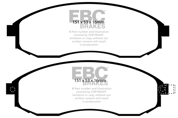 EBC Brakes Remblokset DP61489