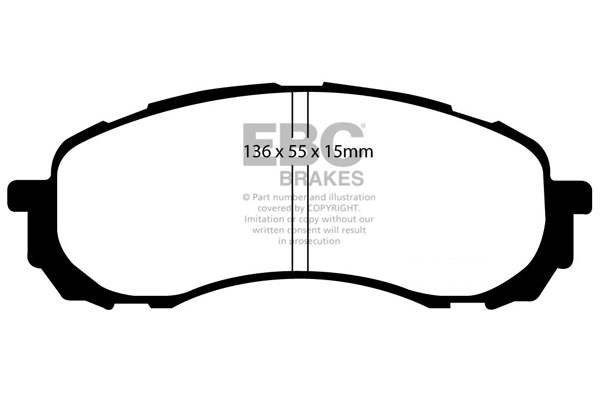 EBC Brakes Remblokset DP1492