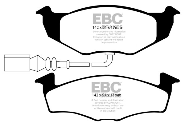 EBC Brakes Remblokset DP21498