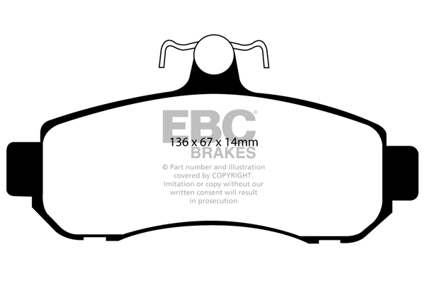 EBC Brakes Remblokset DP21509