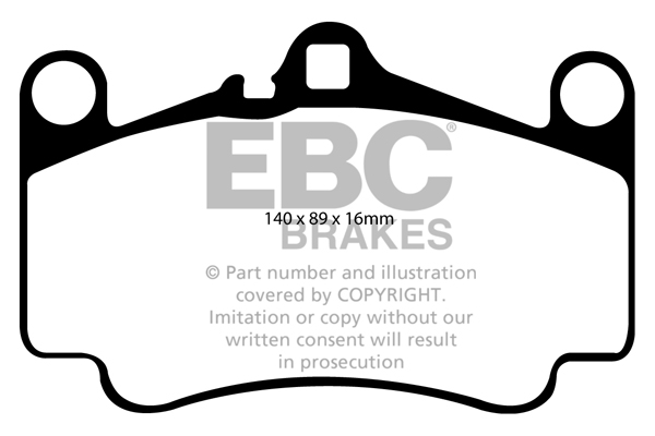 EBC Brakes Remblokset DP31515C
