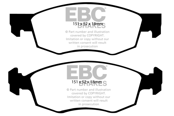 EBC Brakes Remblokset DP21528