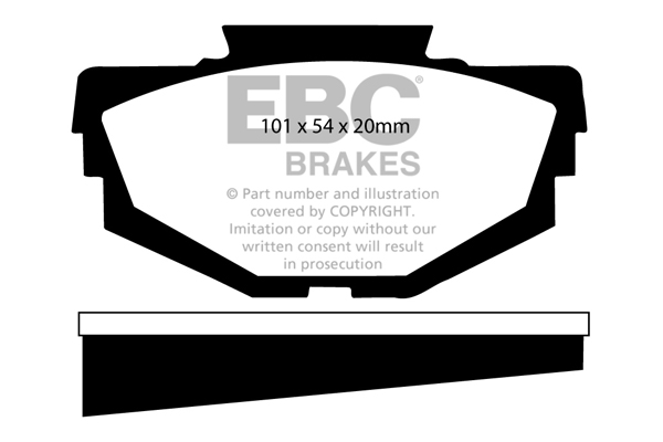 EBC Brakes Remblokset DP2155