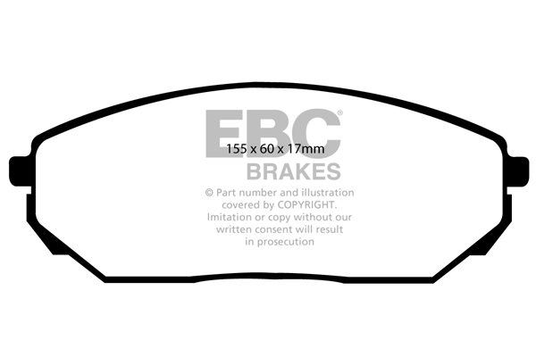 EBC Brakes Remblokset DP61557