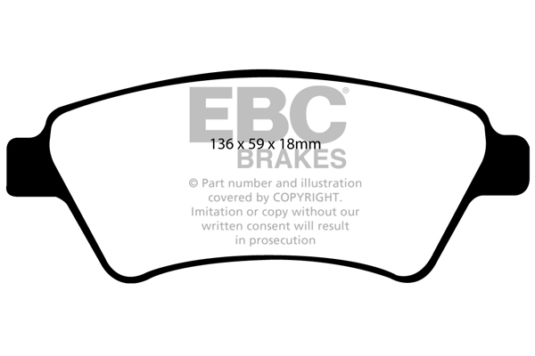 EBC Brakes Remblokset DP1569